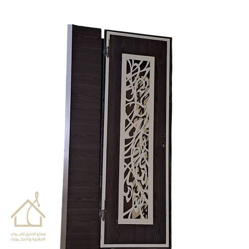 باب حديد ( قص ليزر حسب الطلب)