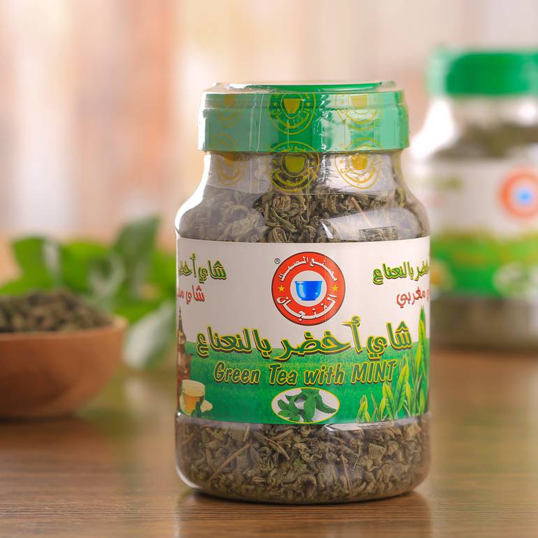 شاي أخضر بالنعناع مغربي 300 جرام