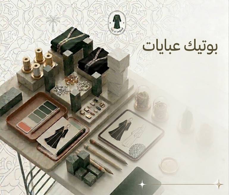 التراث + الأناقة + الربحية · ابني علامة عبايات تليق بالمرأة السعودية