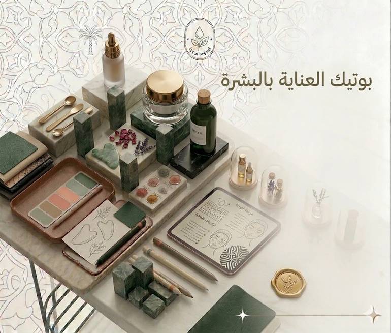 دليل إطلاق علامة عناية بالبشرة في السعودية · من البيت إلى المحل