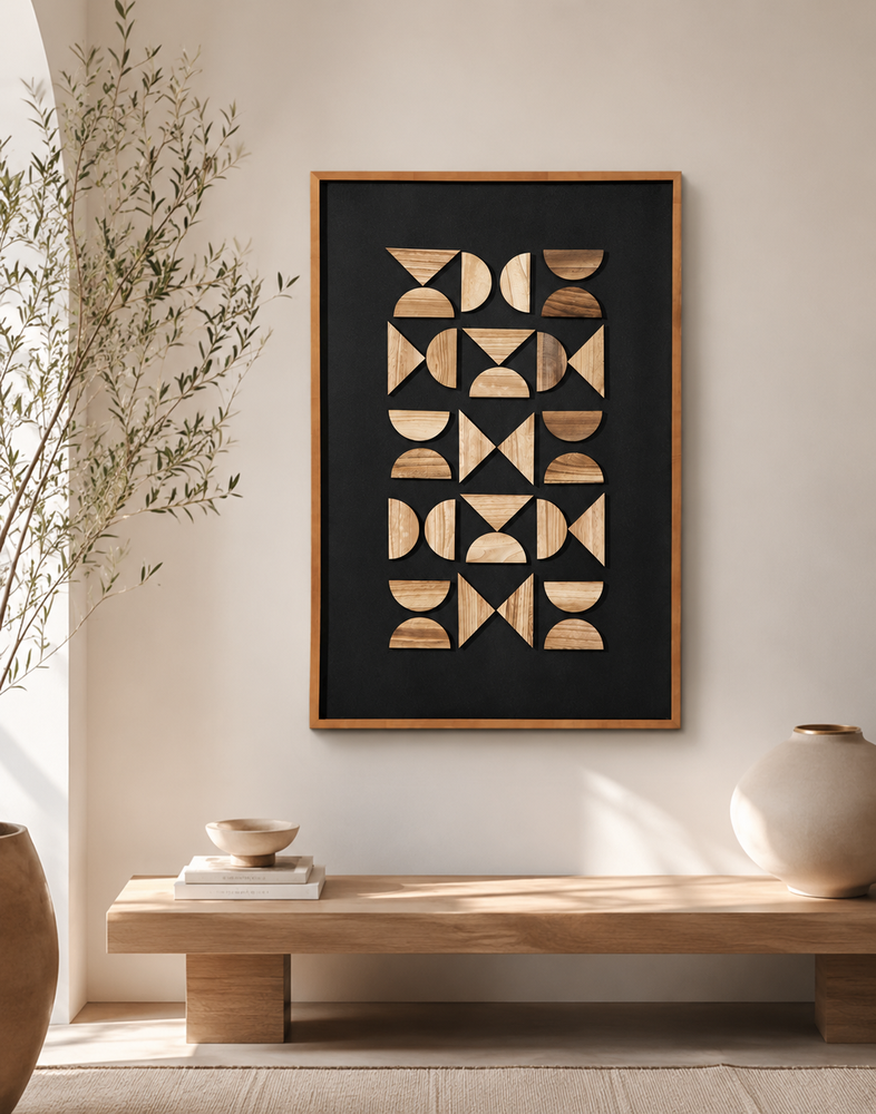 Wall art with black frame SHW-1159 120*80