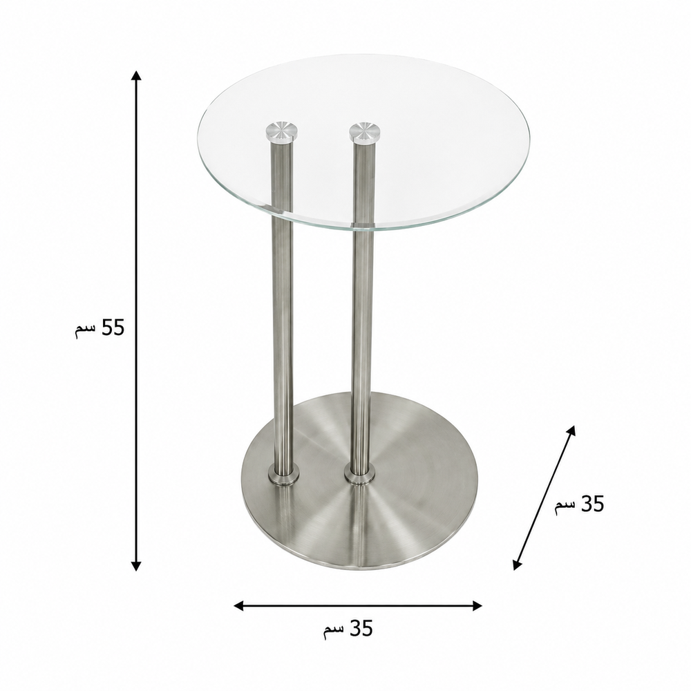 طاولة خدمة مفرد OG-16 SILVER