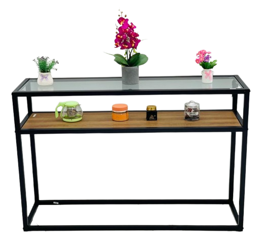 مدخل استقبال زجاج - 120×35×80 سم