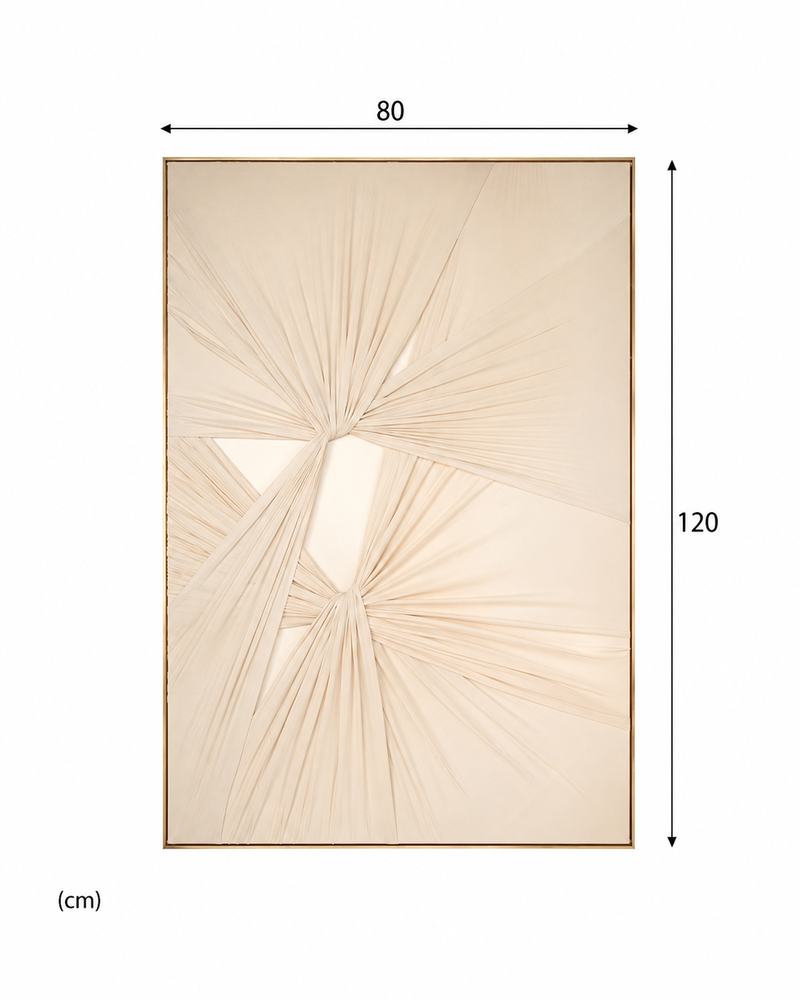 لوحات جدارية اطار ذهبي 80*120 SHW-427