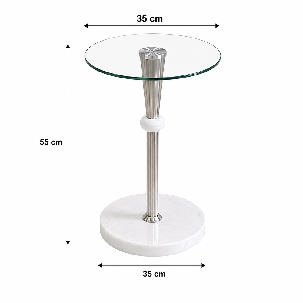 طاولة خدمة مفرد OG-06 SILVER