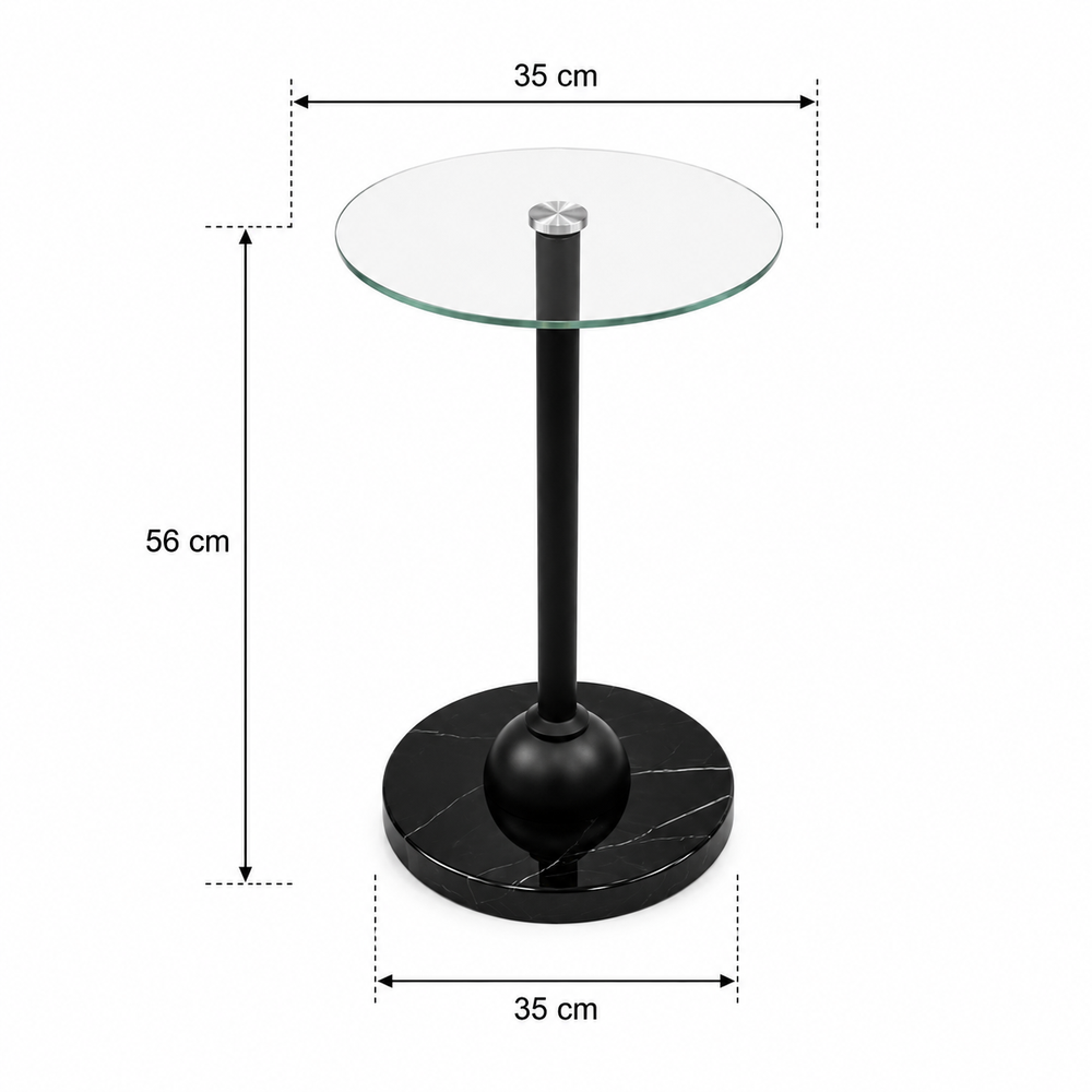 طاولة خدمة مفرد OG-10 BLACK