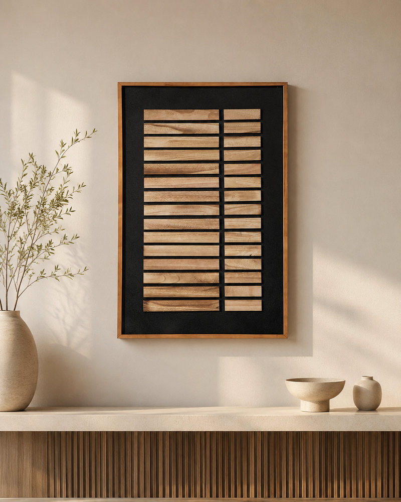 Wall art with a black frame SHW-1157 120*80