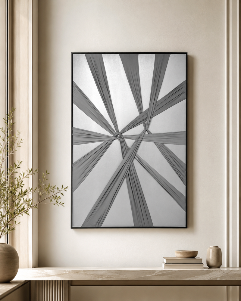 لوحات جدارية اطار اسود 150*100 SHW-424