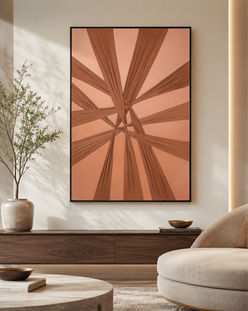لوحات جدارية اطار اسود 80*120 SHW-425