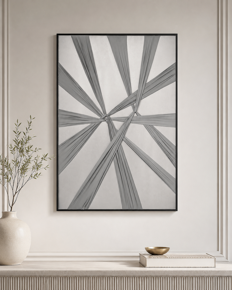 لوحات جدارية اطار اسود 80*120 SHW-424