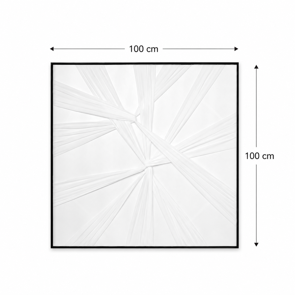 Wall art with black frame, 100*100 SHW-422