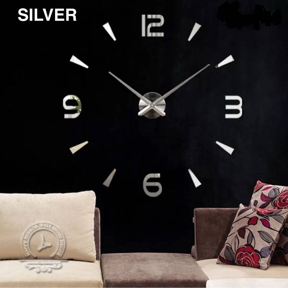 ساعة جدارية ثلاثية الأبعاد