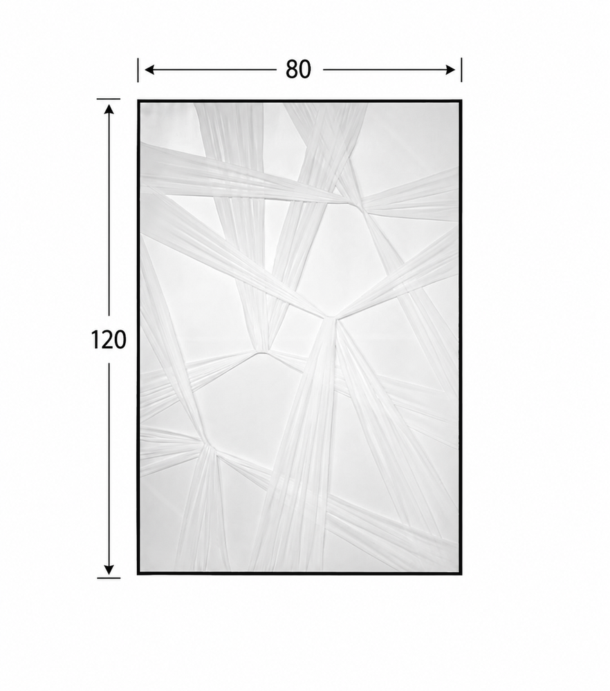 Wall art with a black frame, 80*120, SHW-419
