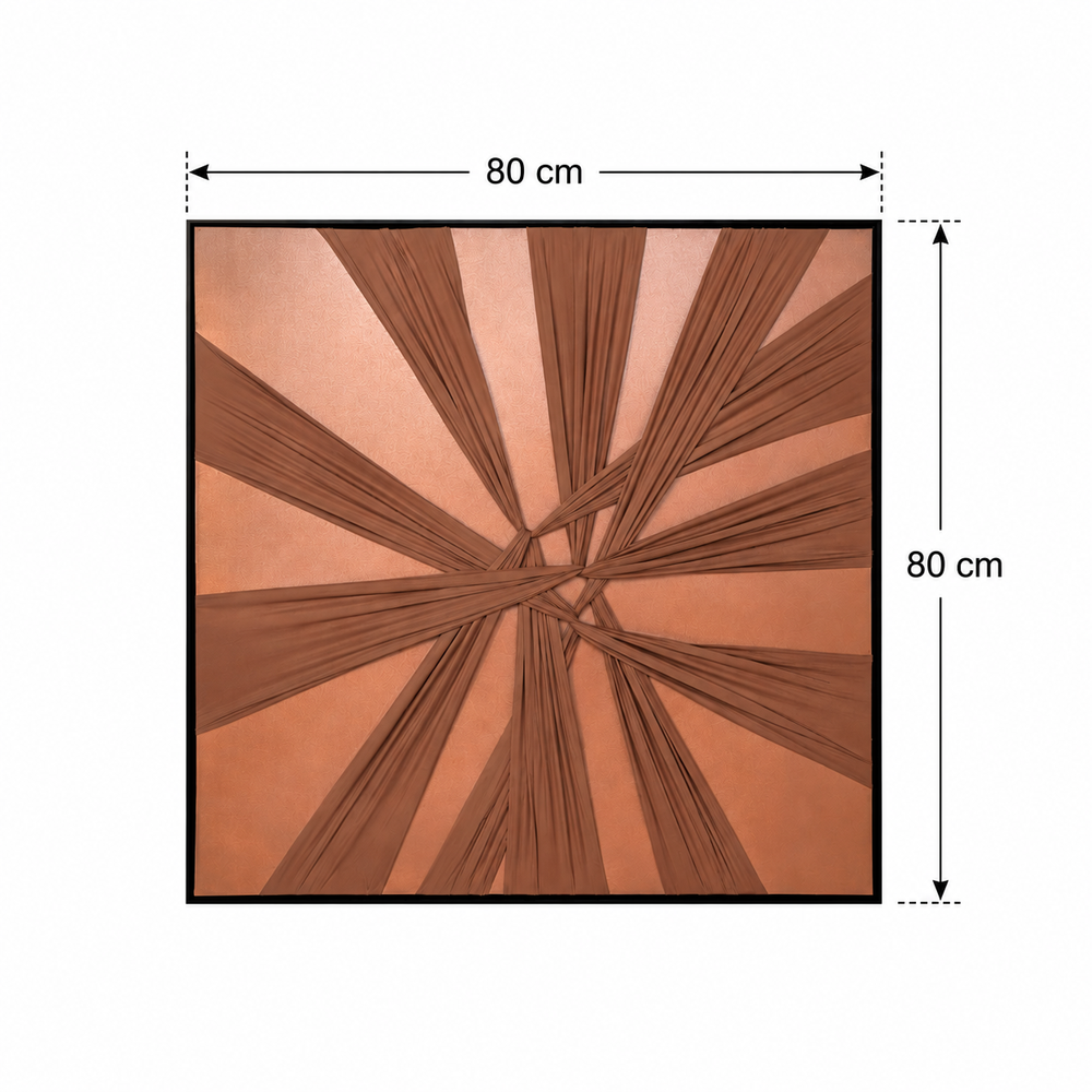 لوحات جدارية اطار اسود 80*80 SHW-425