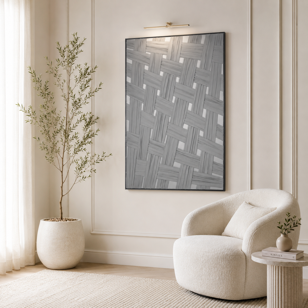 لوحات جدارية اطار اسود 150*100 SHW-432