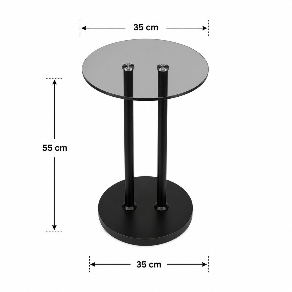 طاولة خدمة مفرد OG-16 GREY&BLACK