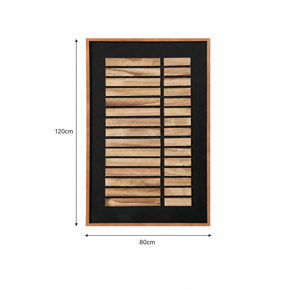 Wall art with a black frame SHW-1157 120*80