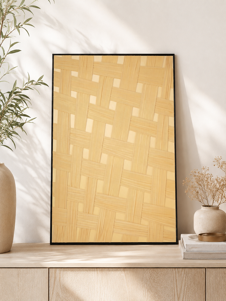 لوحات جدارية اطار اسود 150*100 SHW-429