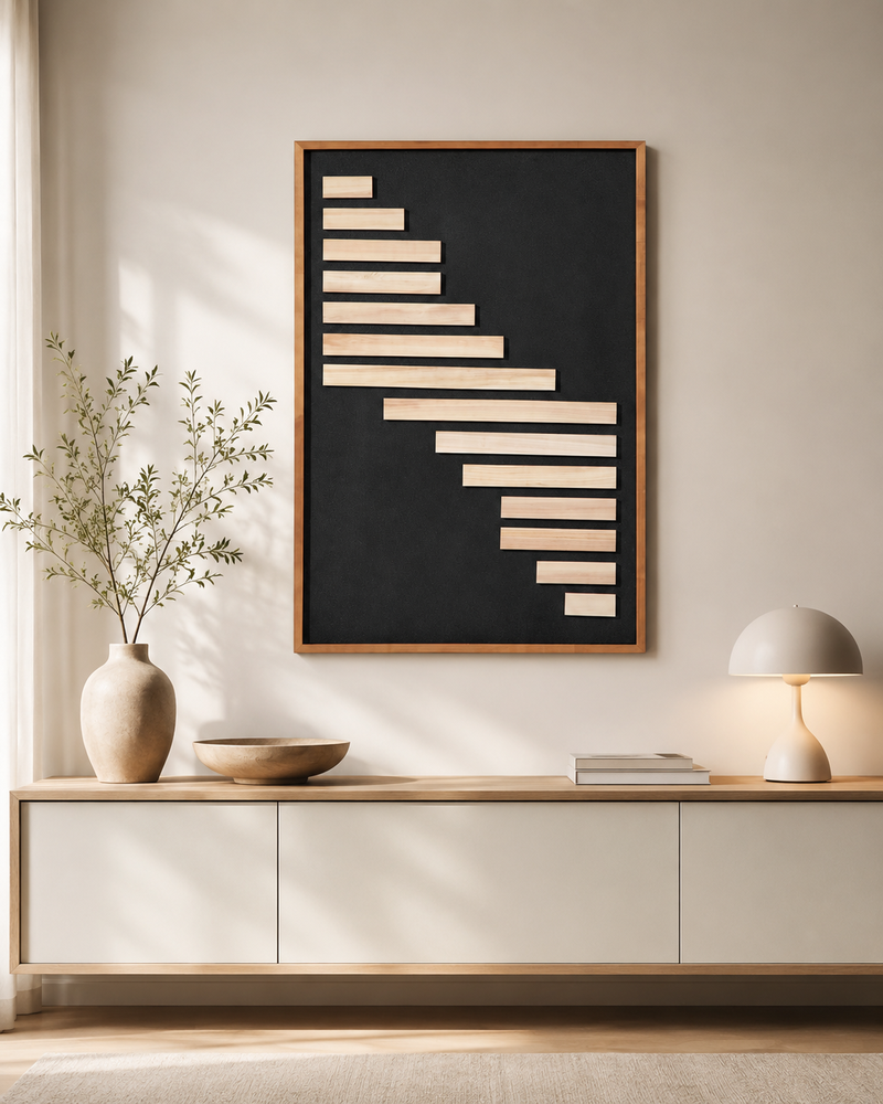 Wall art with black frame SHW-1166 120*80