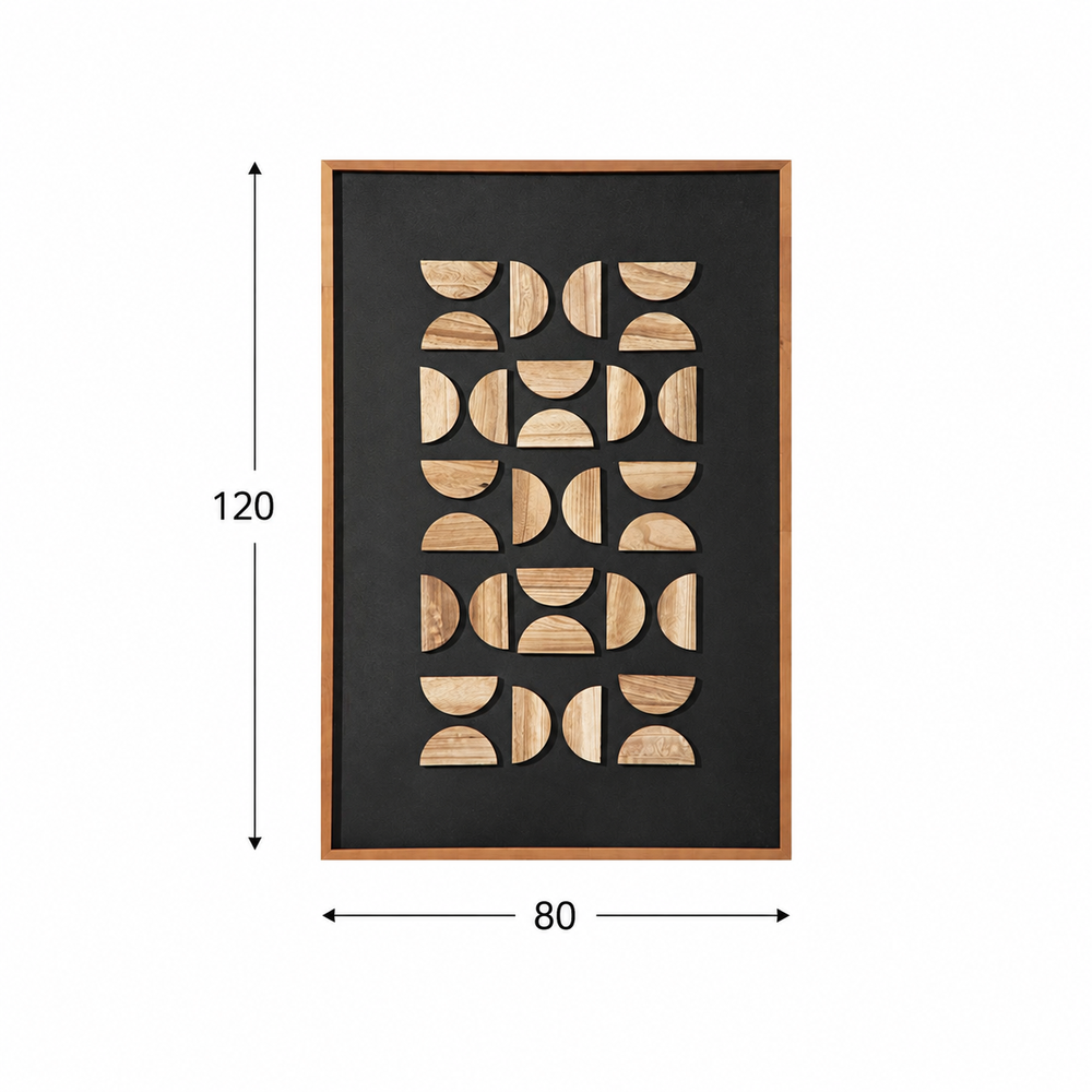 Wall art with black frame SHW-1160 120*80