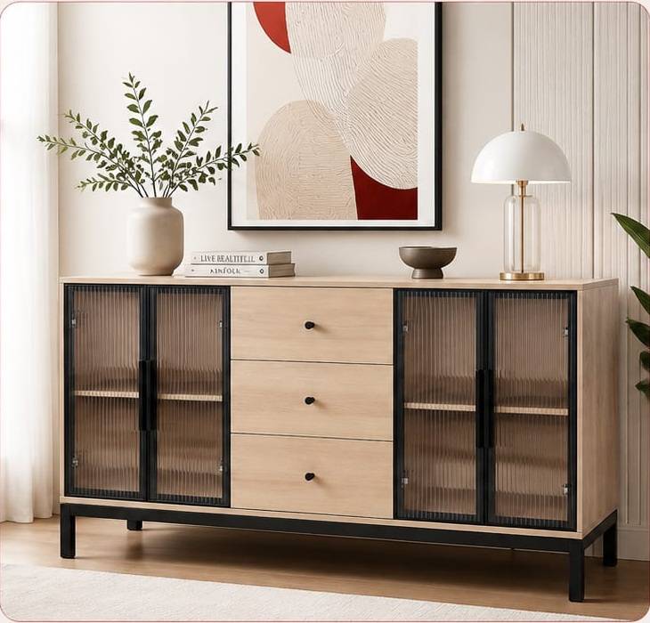 دولاب بوفيه 180 سم Y-001 L.WOOD