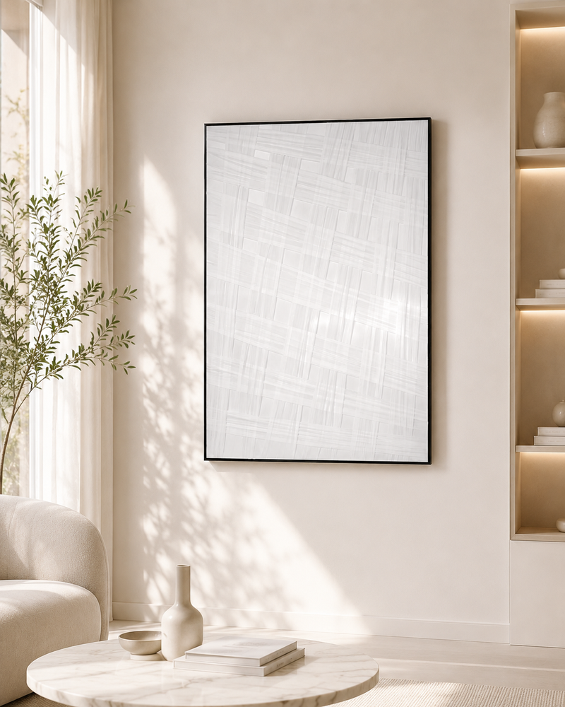لوحات جدارية اطار اسود 80*120 SHW-431