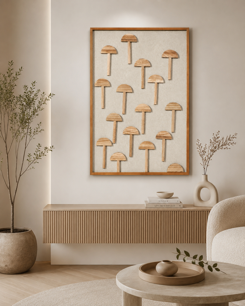 Wall art with beige frame SHW-1154 120*80