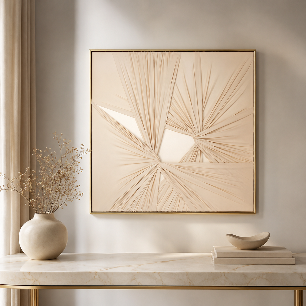 لوحات جدارية اطار ذهبي 100*100 SHW-427