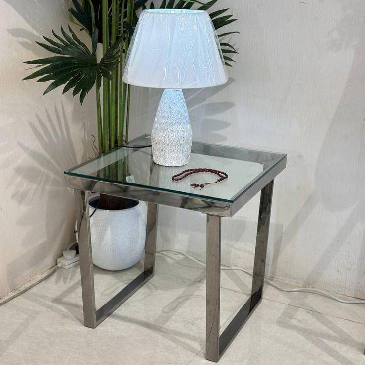 طاولة خدمة زاوية أسود
