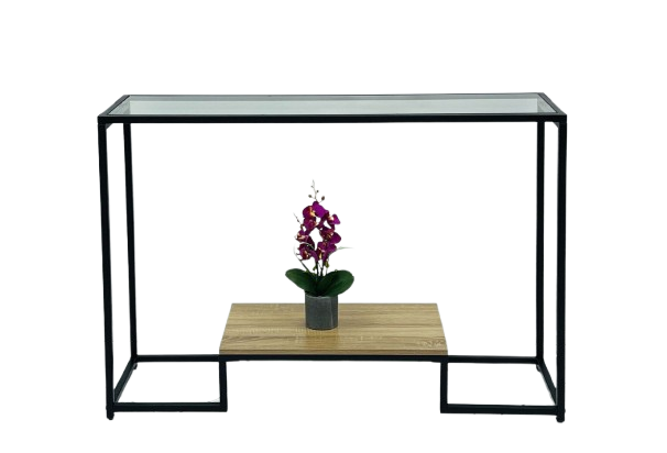 مدخل استقبال زجاج - 120×35×85 سم-