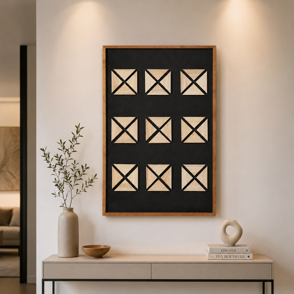 Wall painting, black frame, SHW-1169, 120*80