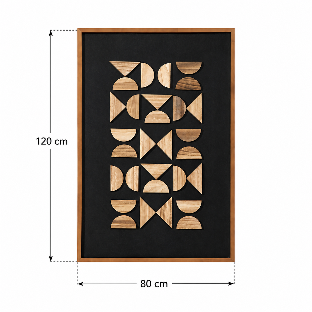 Wall art with black frame SHW-1159 120*80