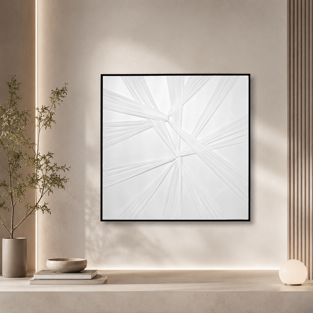 Wall art with black frame, 100*100 SHW-422