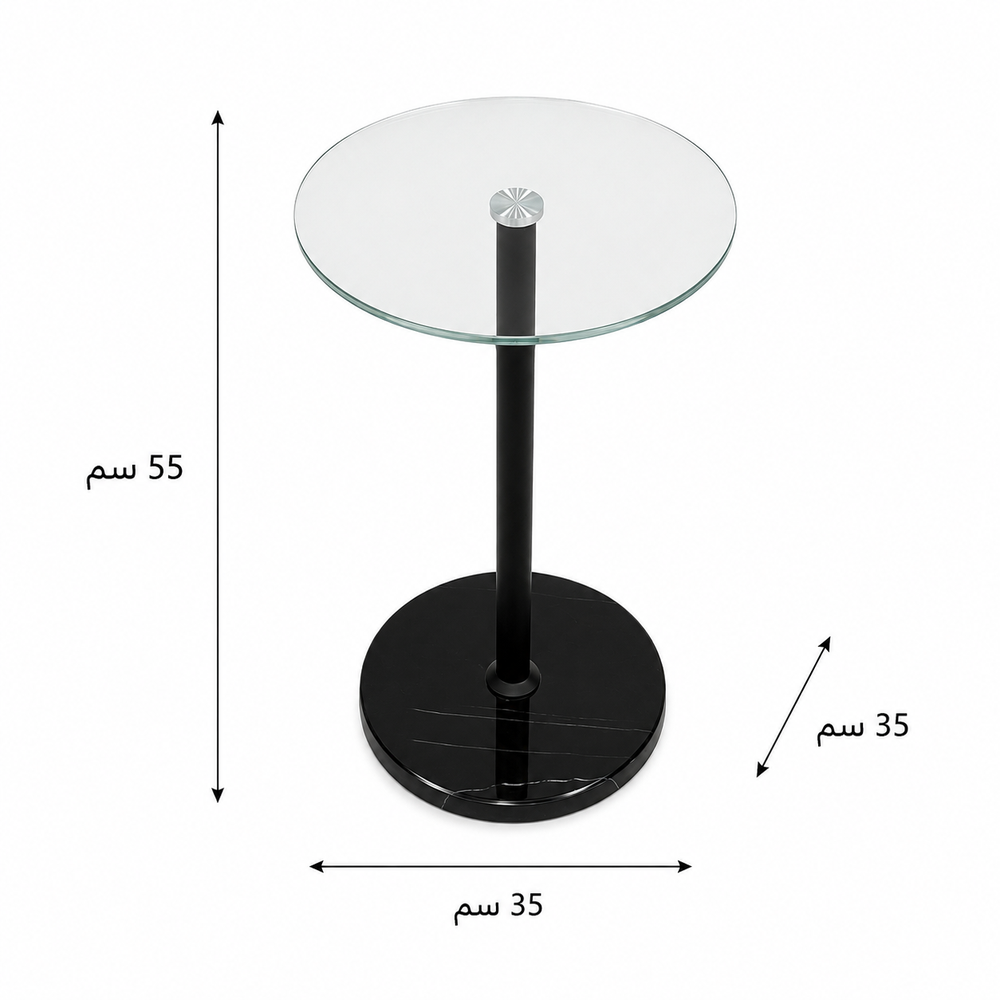 طاولة خدمة مفرد OG-24 BLACK