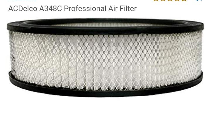 AIR FILTER CAPRICE / GMC OLD FROM 1973 TO 1995