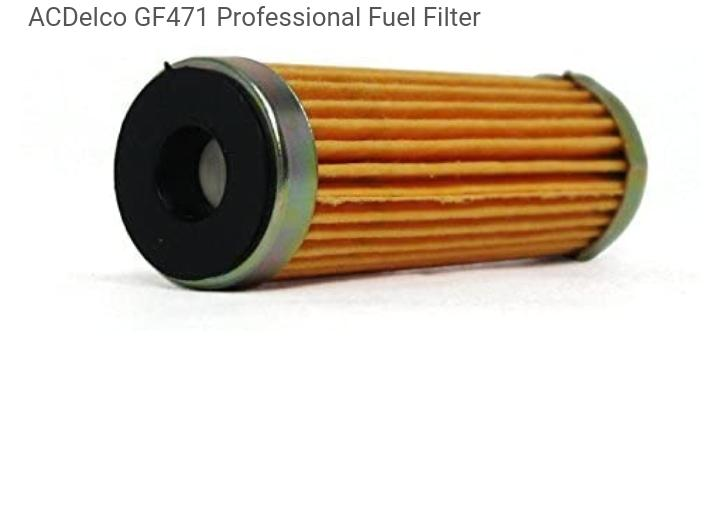 FUEL FILTER LONG GMC / CAPRICE