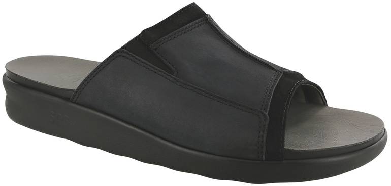 Voyage Slide Sandal - Nero