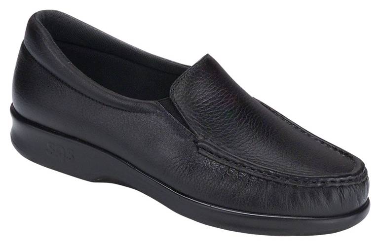 Twin Slip On Loafer - Black
