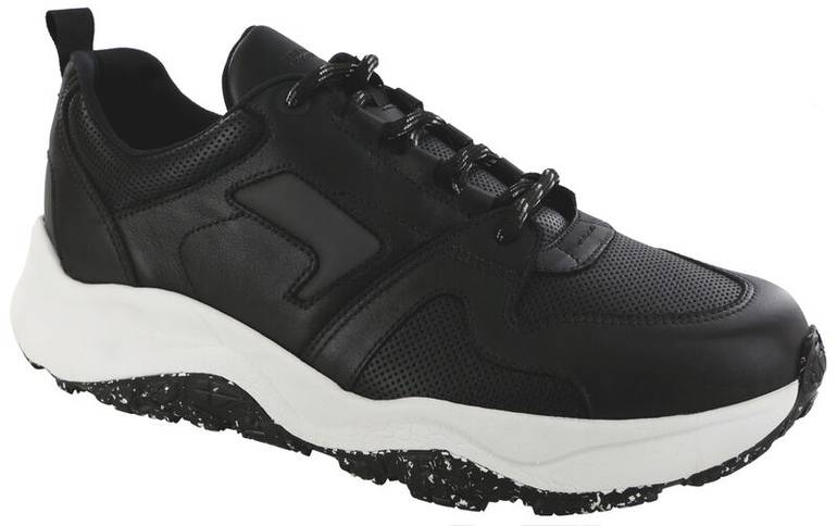 Low Country-Y Lace Up Sneaker - Black Perf