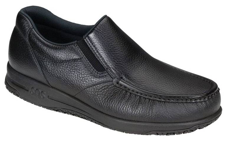 Navigator Non Slip Loafer - Black