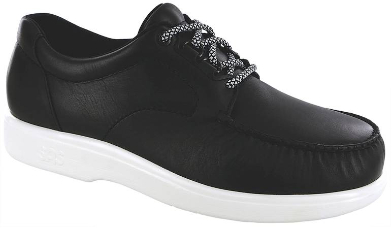 Bout Time Lux Lace Up Loafer - Matte Black
