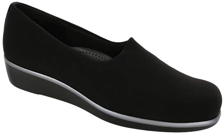 Bliss Slip On Wedge - Black