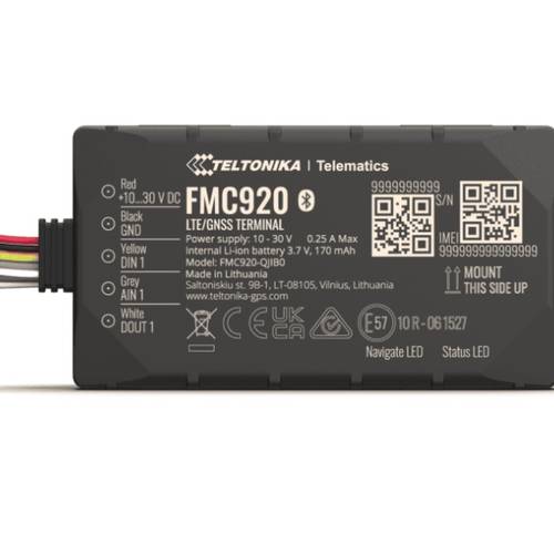 جهاز تتبع Teltonika FMC920 الذكي للسيارات مع 4G