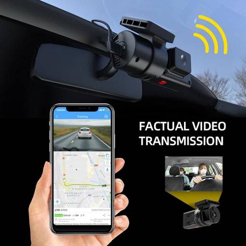 داش كام JIMI JC181 ثنائية العدسة مع تتبع GPS