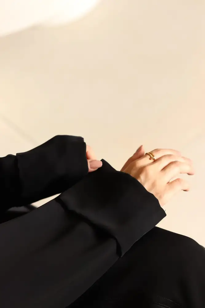 عباية كلوش بجيوب أمامية