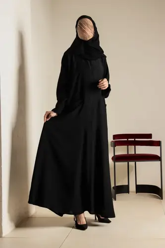عباية كلوش بجيوب أمامية
