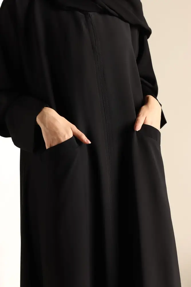 عباية كلوش بجيوب أمامية