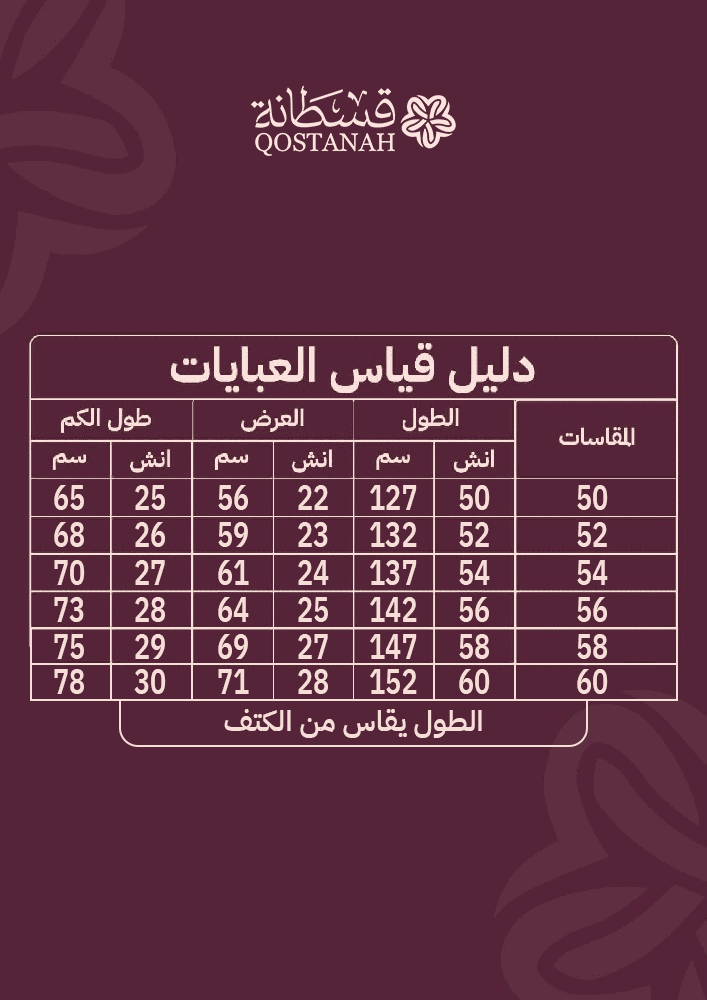 عباية كتف كلوش