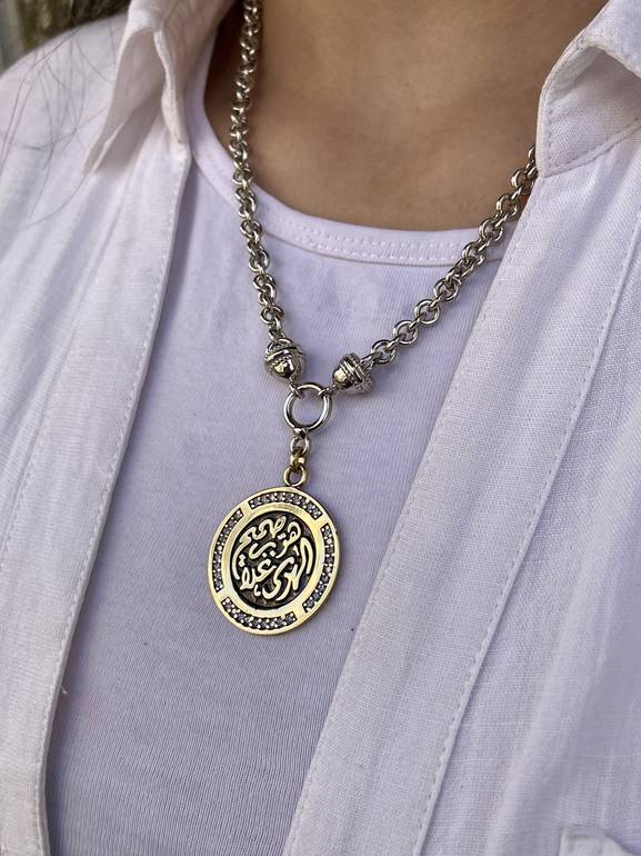 Brass necklace
