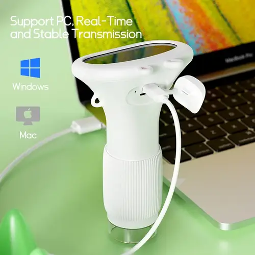 Children Electron Microscope USB Charging Microscope 1000x  With LED Photo And Video Function Educational Toys Science For Kids